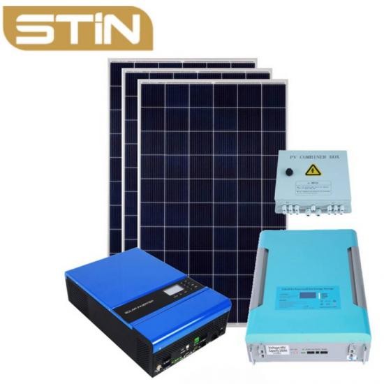 5kw Off Grid Solar Power System With Battery Storage Suppliers ...