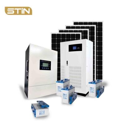 50kw standalone solar power system with battery storage