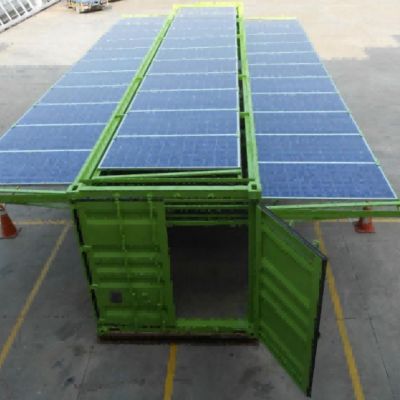 10kw container off grid solar power system in Singapore